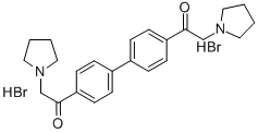 4,4'-Bis(pyrrolidinoacetyl)biphenyl dihydrobromide