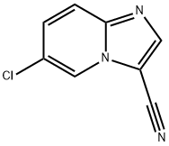 6-CHLORO-IMIDAZO[1,2-A]PYRIDINE-3-CARBONITRILE Structural