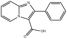 2-PHENYLIMIDAZO[1,2-A]PYRIDINE-3-CARBOXYLIC ACID Structural