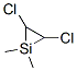 Silacyclopropane, 2,3-dichloro-1,1-dimethyl- (9CI) Structural