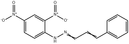 CINNAMALDEHYDE (2,4-DINITROPHENYL)HYDRAZONE Structural