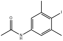 3,5-DIMETHYL-4-IODO-ACETANILIDE Structural