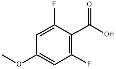 2,6-DIFLUORO-4-METHOXYBENZOIC ACID Structural