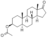 Epiandrosterone acetate Structural