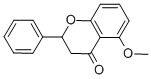 5-Methoxyflavanone Structural