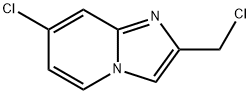IMidazo[1,2-a]pyridine, 7-chloro-2-(chloroMethyl)- Structural