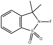 2,3-DIHYDRO-3,3-DIMETHYL-2-FLUORO-1,2-BENZISOTHIAZOLE 1,1-DIOXIDE