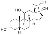 5-BETA-PREGNAN-3-ALPHA, 11-ALPHA, 17,20-ALPHA-TETROL