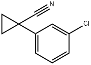 1-(3-CHLORO-PHENYL)-CYCLOPROPANECARBONITRILE Structural