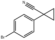 1-(4-BROMOPHENYL)CYCLOPROPANECARBONITRILE, 97 Structural