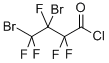 3,4-DIBROMOPENTAFLUOROBUTYRYL CHLORIDE Structural