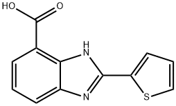 2-THIOPHEN-2-YL-3H-BENZOIMIDAZOLE-4-CARBOXYLIC ACID Structural