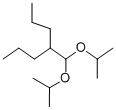 2-propylpentanal diisopropyl acetal Structural