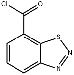 1,2,3-Benzothiadiazole-7-carbonyl chloride (9CI) Structural