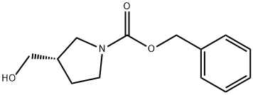 (S)-1-CBZ-3-HYDROXYMETHYLPYRROLIDINE Structural