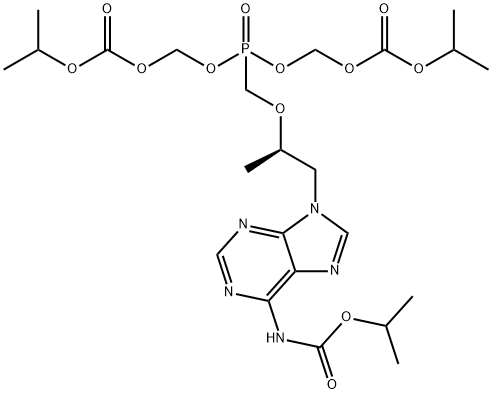 Tenofovir Disoproxil Isopropoxycarbonyl Structural