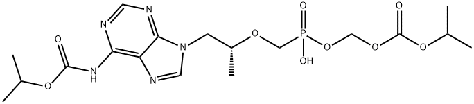 Mono-POC Tenofovir 6-Isopropyl CarbaMate
(Mixture of DiastereoMers)