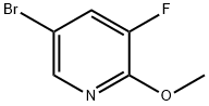 2-Methoxy-3-fluoro-5-bromopyridine Structural