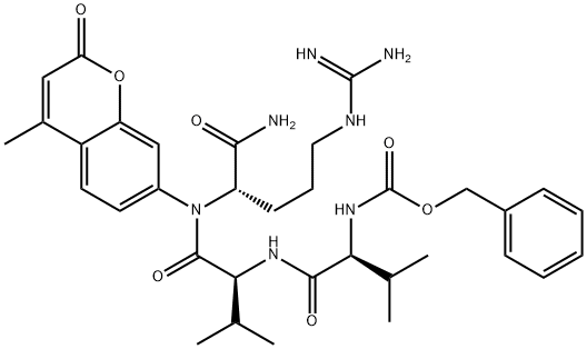 Z-VAL-VAL-ARG-AMC Structural