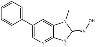 2-hydroxyamino-1-methyl-6-phenylimidazo(4,5-b)pyridine Structural