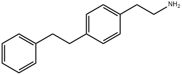 2-(4-PHENETHYL-PHENYL)-ETHYLAMINE HYDROCHLORIDE Structural