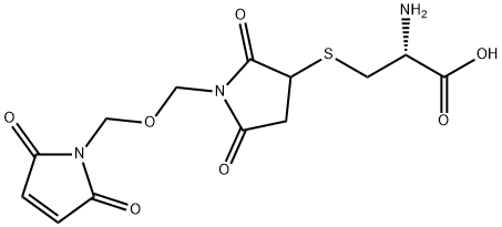 S-(bismaleimidoethyl ether)cysteine Structural