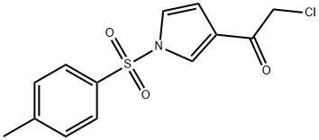 3-(CHLOROACETYL)-1-TOSYLPYRROLE Structural