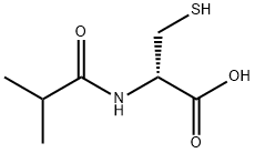 N-ISOBUTYRYL-D-CYSTEINE Structural