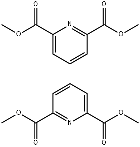 2,2',6,6'-TETRAKIS(METHOXYCARBONYL)-4,4'-BIPYRIDINE Structural