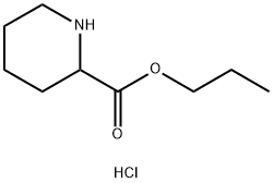 propyl piperidine-2-carboxylate hydrochloride Structural