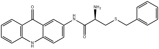 N-(S-BENZYL-L-CYSTEINYL)-2-AMINOACRIDONE