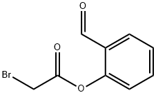 BROMO-ACETIC ACID 2-FORMYL-PHENYL ESTER Structural