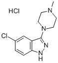 1H-Indazole, 5-chloro-3-(4-methyl-1-piperazinyl)-, monohydrochloride Structural