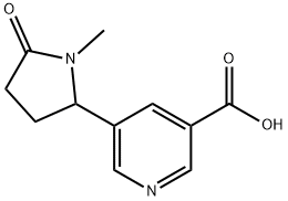 rac-Cotinine 3-Carboxylic Acid Structural
