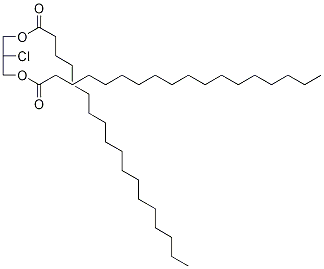 rac-1,2-Distearoyl-3-chloropropanediol-d5 Structural