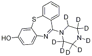 11-(1-Piperazinyl-d8)-dibenzo[b,f][1,4]thiazepin-7-ol