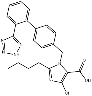 Losartan carboxylic acid Structural