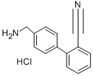 4-(2-Cyanophenyl)-benzylamineHCl Structural