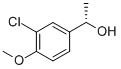 (S)-3-CHLORO-4-METHOXY-A-METHYLBENZENEMETHANOL Structural