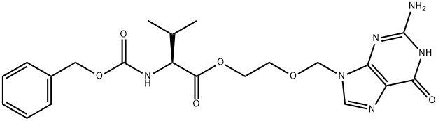 Cbz-Valaciclovir Structural Picture