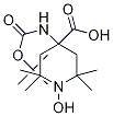 N-Boc-2,2,6,6-tetramethylpiperidine-N-oxyl-4-amino-4-carboxylic Acid Structural