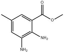 Methyl2,3-diamino-5-methylbenzoate Structural