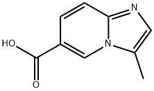IMidazo[1,2-a]pyridine-6-carboxylic acid, 3-Methyl- Structural