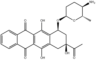 (7S,9S)-9-acetyl-7-[(2S,5R,6S)-5-amino-6-methyl-oxan-2-yl]oxy-6,9,11-t rihydroxy-8,10-dihydro-7H-tetracene-5,12-dione