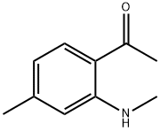 Ethanone, 1-[4-methyl-2-(methylamino)phenyl]- (9CI) Structural