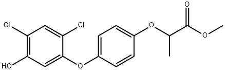 DICLOFOP METHYL, 5-HYDROXY Structural