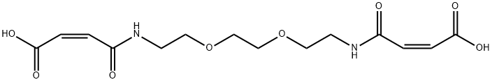 (1,8-BIS-MALEAMIC ACID)TRIETHYLENEGLYCOL Structural