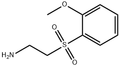 Ethanamine, 2-[(2-methoxyphenyl)sulfonyl]- Structural