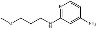 N2-(3-methoxypropyl)pyridine-2,4-diamine Structural