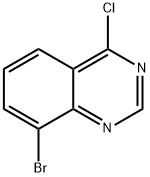 8-bromo-4-chloroquinazoline Structural